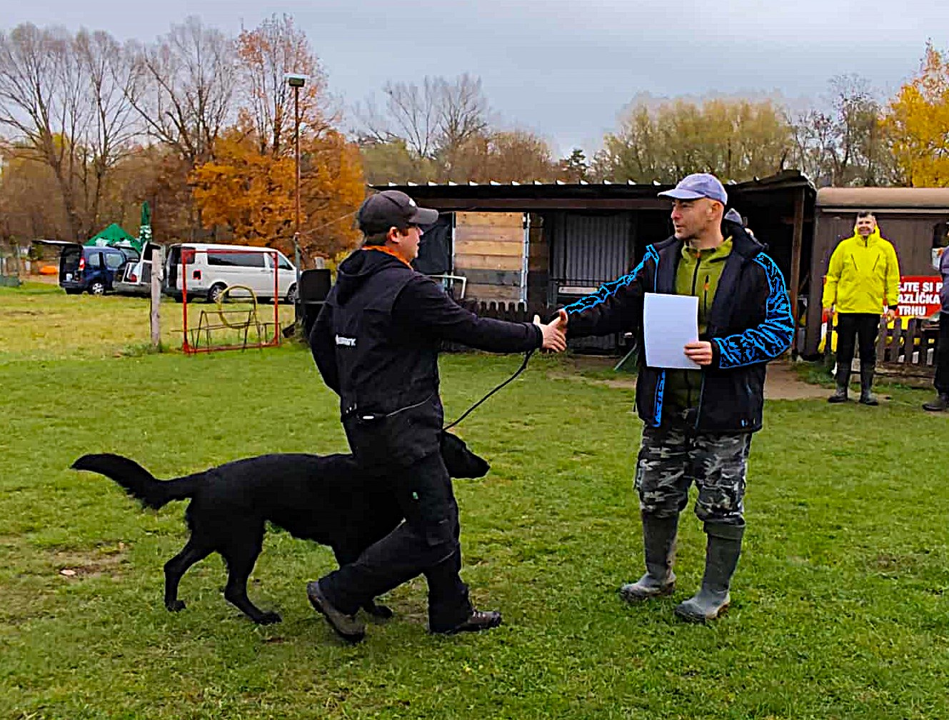 Boršovsský stopař, Ambrož předání cen